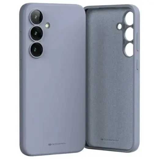 Mercury Silicone Phone Case for Samsung Galaxy A16 5G lavender gray