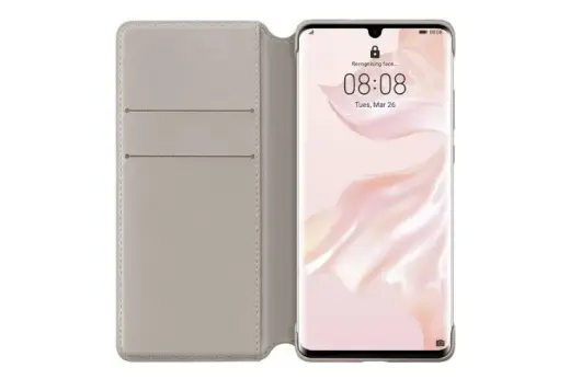 Huawei Original Wallte Case Khaki for Huawei P30 Pro