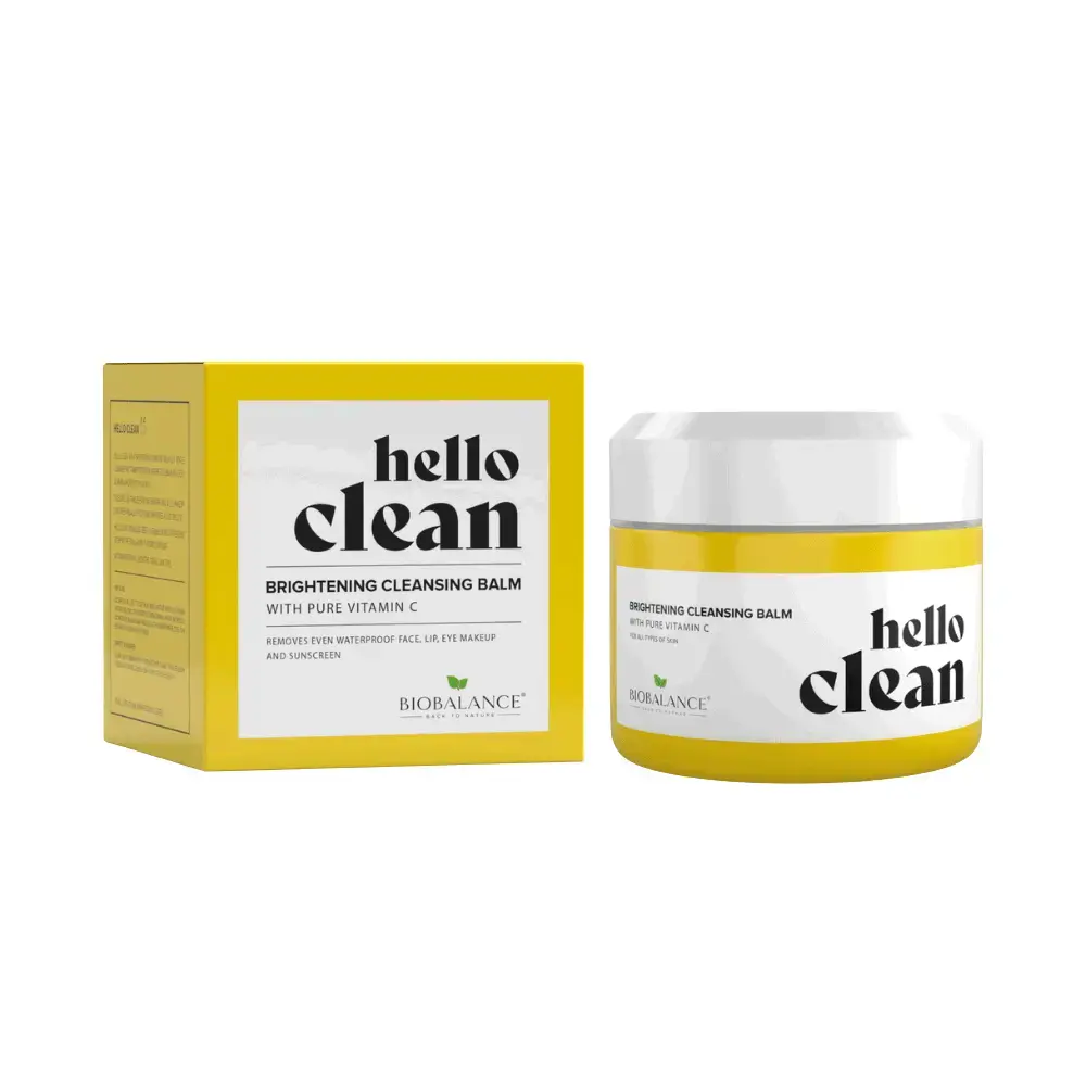 Bio Balance, Hello Clean Brightening, Brightening & Cleansing, Cleansing Balm, For Face, 100 ml
