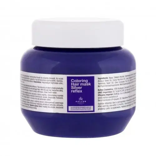 Kallos Silver highlighting hair mask 275 ml.