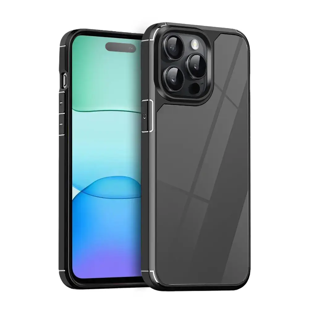 Color Shock maciņš telefonam iPhone 14 Pro melns