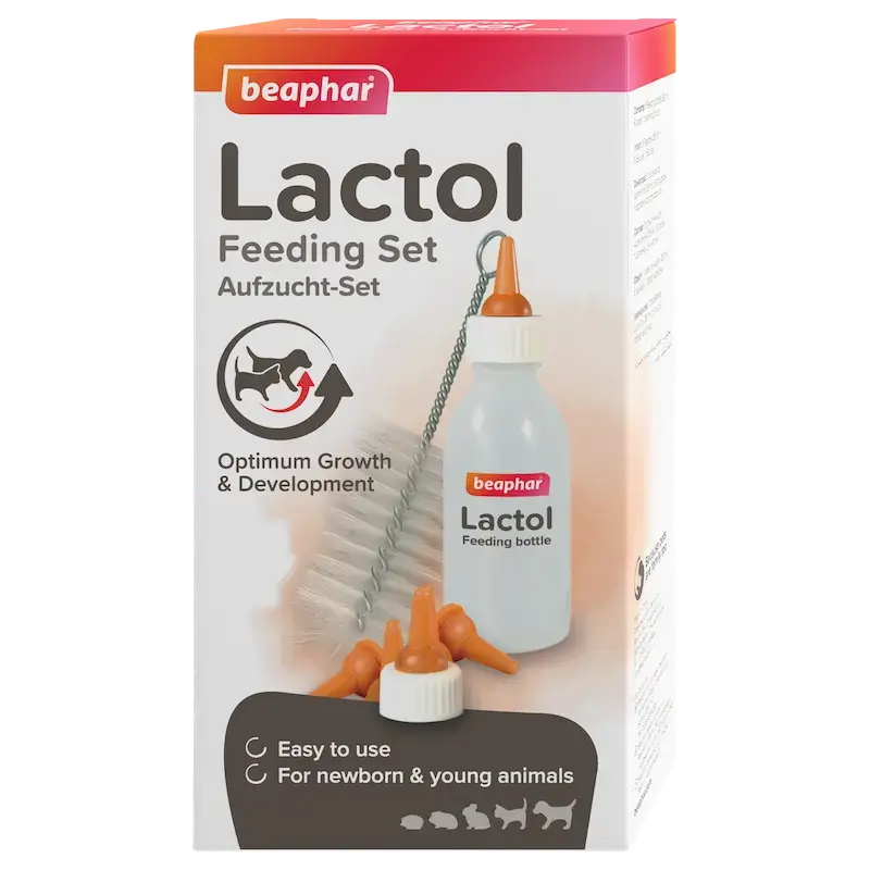 Barošanas komplekts dzīvnieku mazuļiem - Beaphar Lactol Feeding Set