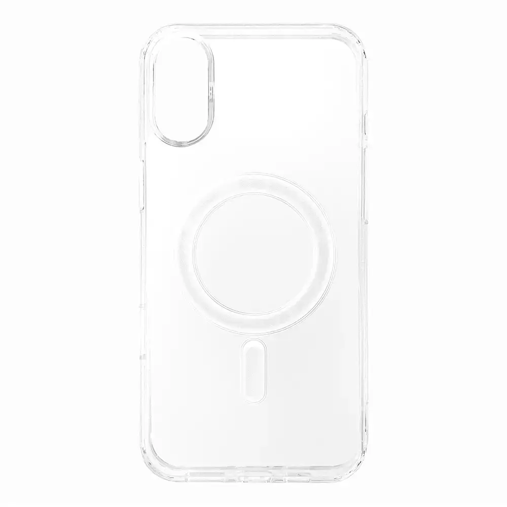 Ultra Clear phone case with MagSafe support for Samsung Galaxy S25 FE (S731) transparent