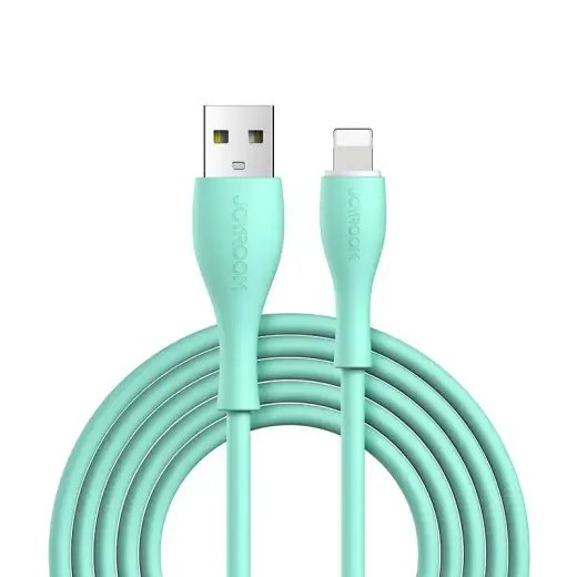 Joyroom USB - Lightning cable 2,4 A 1 m green (S-1030M8)