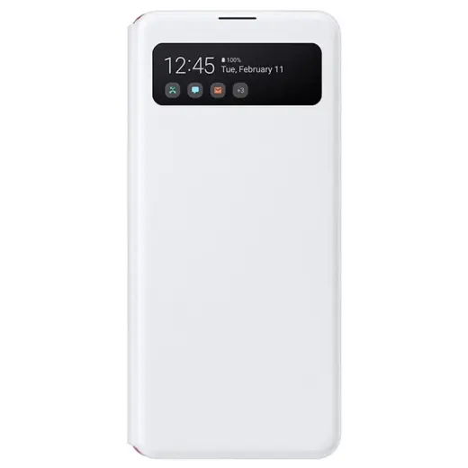 EF-EA415PWE Samsung S-View Case for Galaxy A41 White