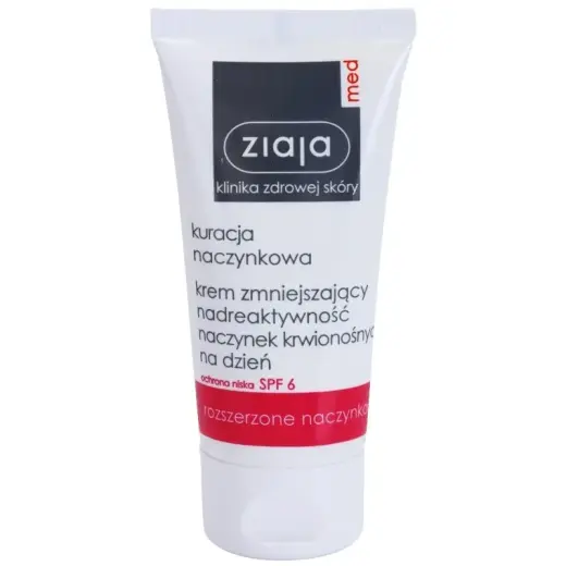 Ziaja Hydrating Skin Prone to Redness Capillary Care SPF 6 50ml