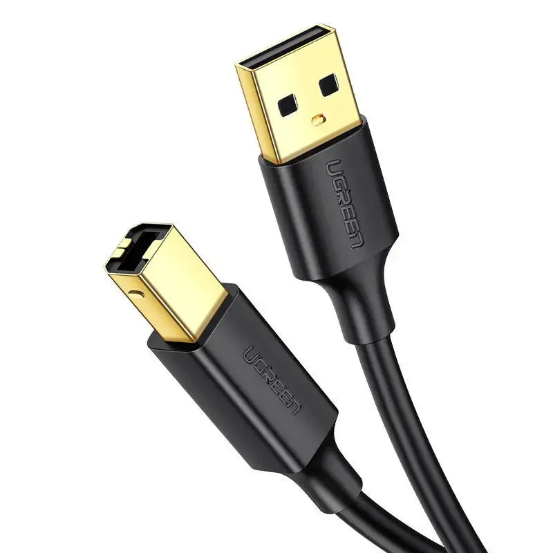 UGREEN US135 data transfer and charging cable | USB-A to USB-B | 1.5m | black