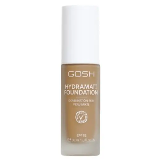Gosh, Hydramatt, Matte, Liquid Foundation, 014Y, Dark, SPF15, 30 ml