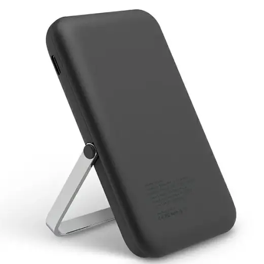UNIQ Hoveo išorinė baterija (powerbank) | 5 000 mAh | 20W | PD | USB-C, Wireless, MagSafe | pilkas