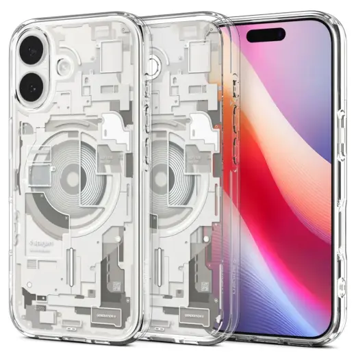 Spigen Ultra Hybrid phone case with MagSafe support for Apple iPhone 17 titanium