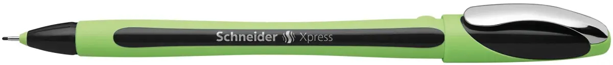 Pildspalva liners SCHNEIDER XPRESS 0.8mm, zaļš korpuss, melna tinte
