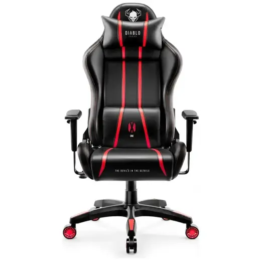 Diablo X-One 2.0 Normal Size Gaming Chair black-red