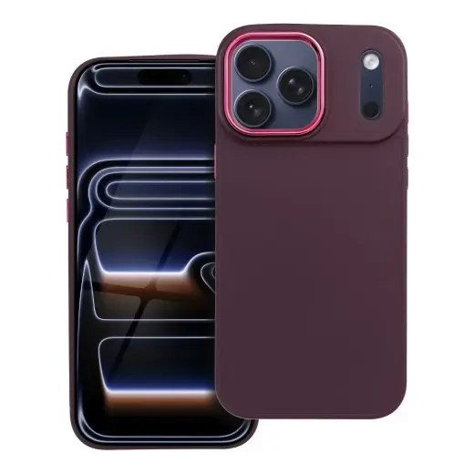 FRAME maciņš telefonam iPhone 17 Pro Max violets