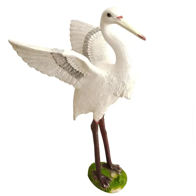 BESK Garden decor Stork
