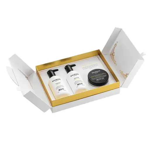 Set Balmain Professionnel: Balmain Professionnel, Hair Shampoo, For Revitalisation, 300 ml + Balmain Professionnel, Hair Conditioner, Revitalizing, 300 ml + Balmain Professionnel, Hair Treatment Cream Mask, Revitalizing, 200 ml