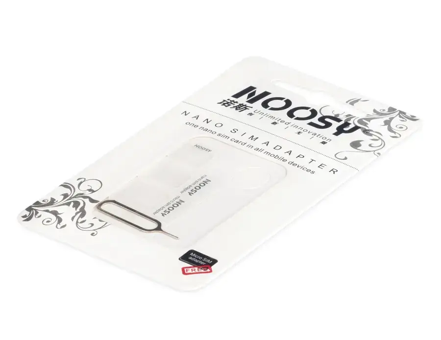 Noosy  SIM Card Adapter Kit + Needle White