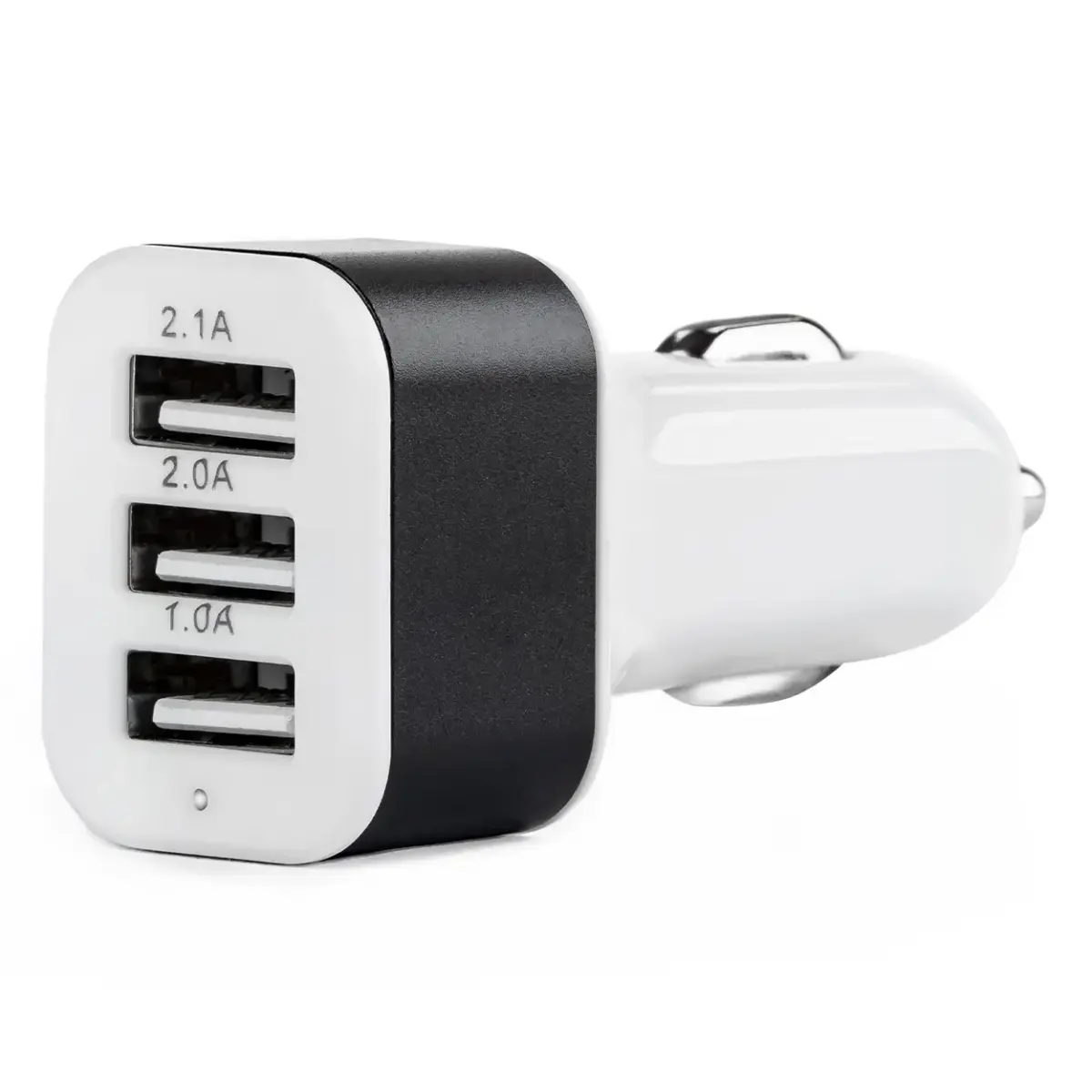 AMiO PCH-03 auto lādētājs | 10.5W | USB-A | balts