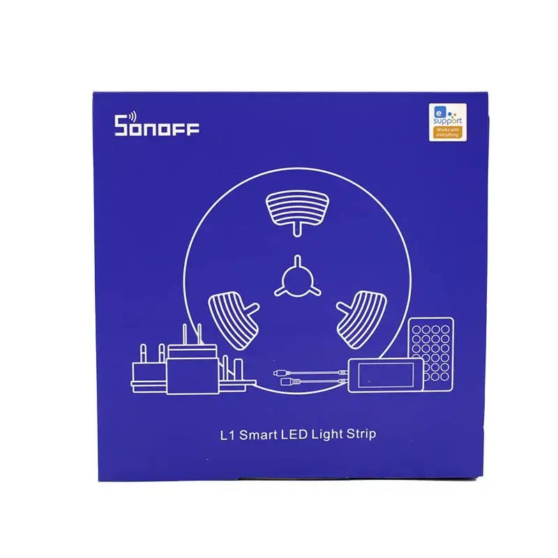 Viedā LED gaismas josla Sonoff L1 RGB (2 m)
