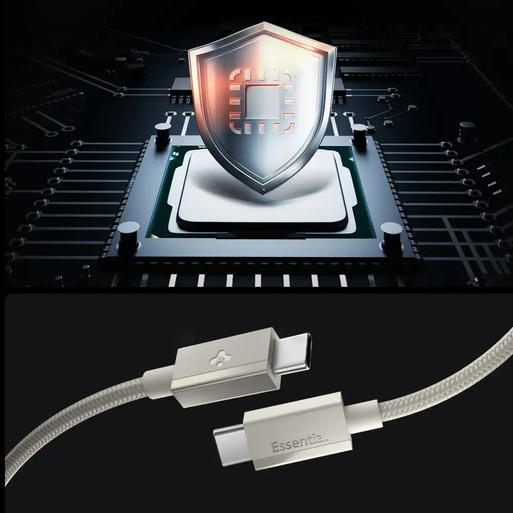 Spigen EB6015CC datu pārraides un uzlādes vads | USB-C uz USB-C | 60W | 1.5m | pelēks