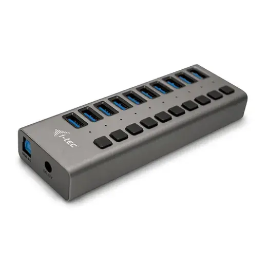 i-tec USB 3.0 Charging HUB 10 port + Power Adapter 48W 10x USB 3.0 charging port