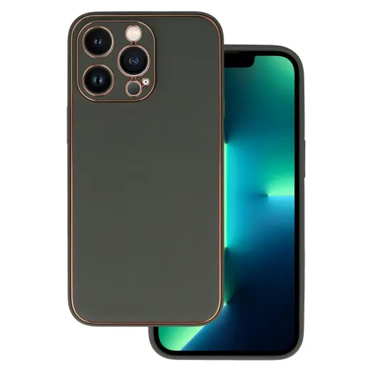 TEL PROTECT Luxury phone case for iPhone 13 Pro gray