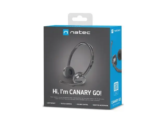 Headset Canary Go black