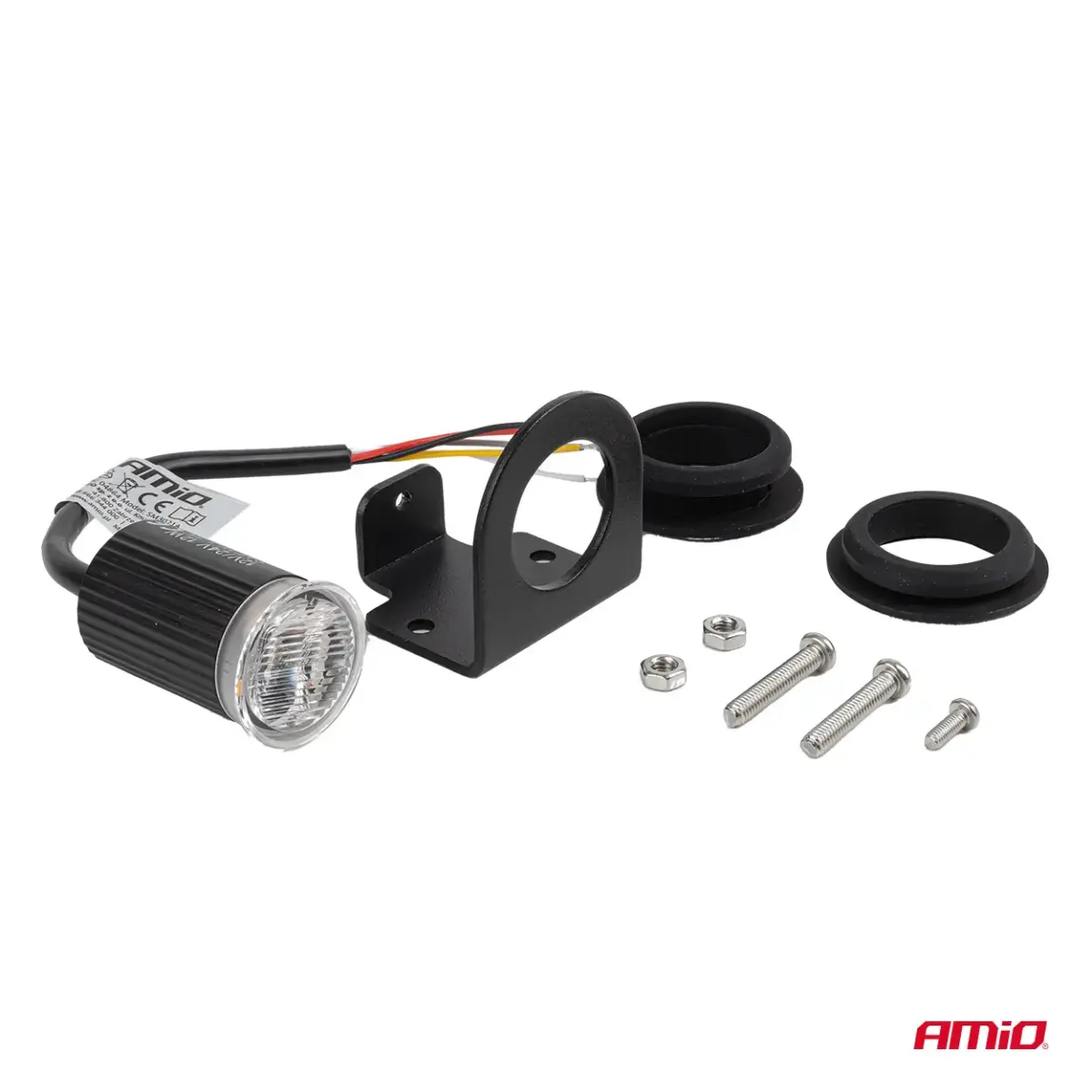 LED warning lamp R65 12V 24V 12W AMIO-04864
