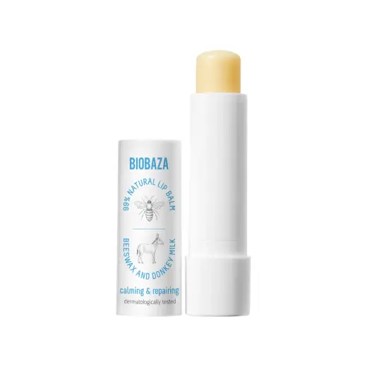 Biobaza, Bee's Honey & Donkey Milk, Lip Balm, 4.5 g