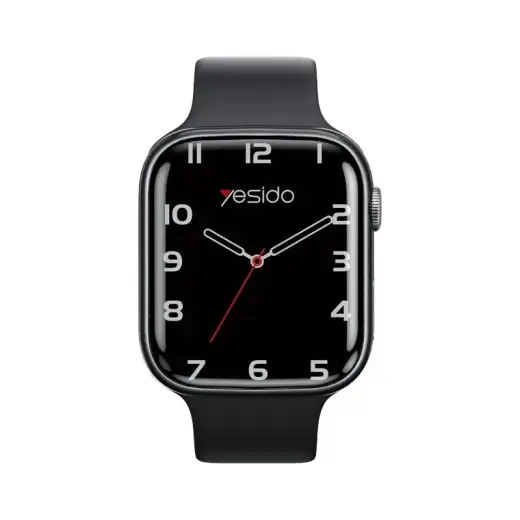 YESIDO IO23 SMARTWATCH BT5.0+ NFC 200mAh IPX4 ( WITH 2 STRAPS) BLACK