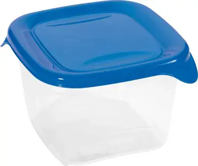Food container square 0,45L Fresh&Go blue
