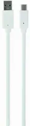 Gembird cable data transfer and charging cable | USB-A to USB-C | 1m | white