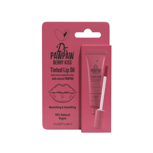 Dr. PawPaw, Dr. PawPaw, Vegan & Cruelty-Free, Hydrating & Moisturizing, Lip Oil, Berry Kiss, 8 ml