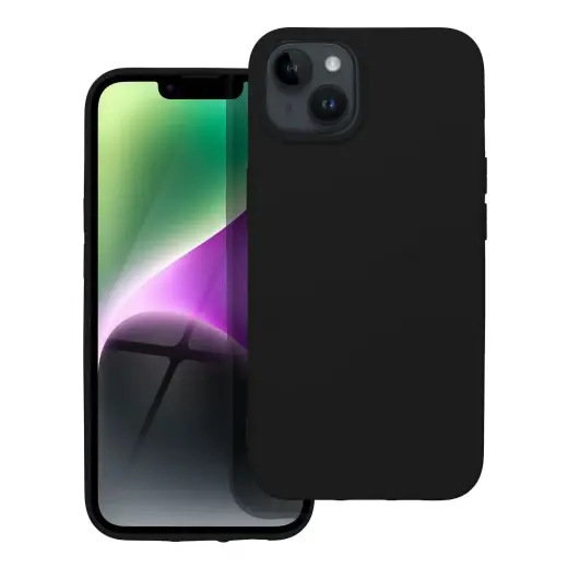 SILICONE case for IPHONE 14 black