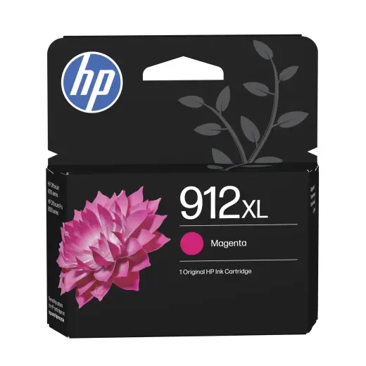 Tintes kārtridžs HP 912XL 3YL82AE purpursarkans