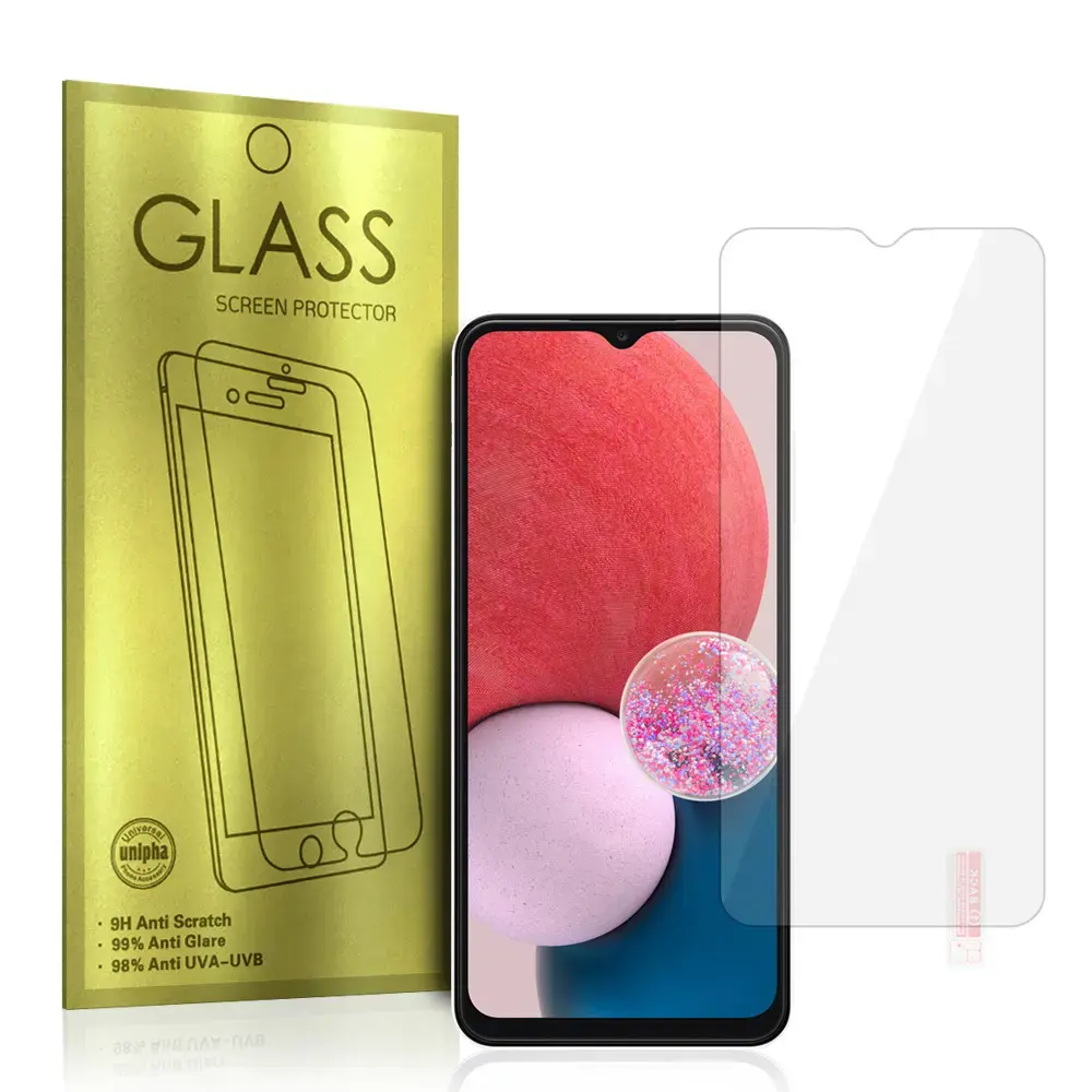 Gold aizsargstikls telefona ekrānam Samsung Galaxy A12 (A125)