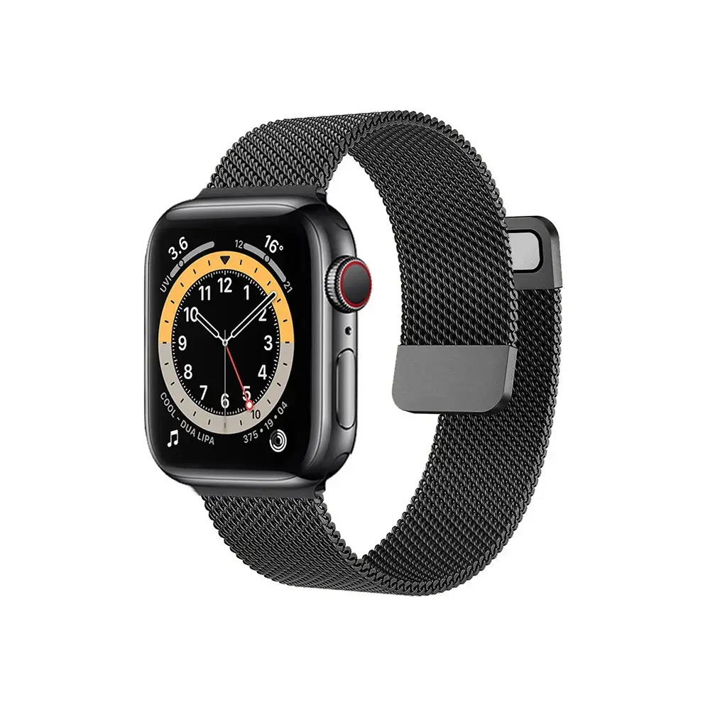 Milanese bracelet loop for Apple Watch 42|44|45mm black