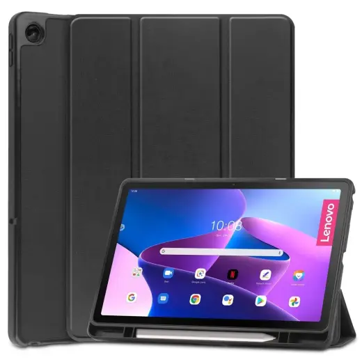 Tech-Protect SC Pen case for Lenovo Tab M10 Plus (3rd gen.) 10.6" TB-125 | TB-128 - black