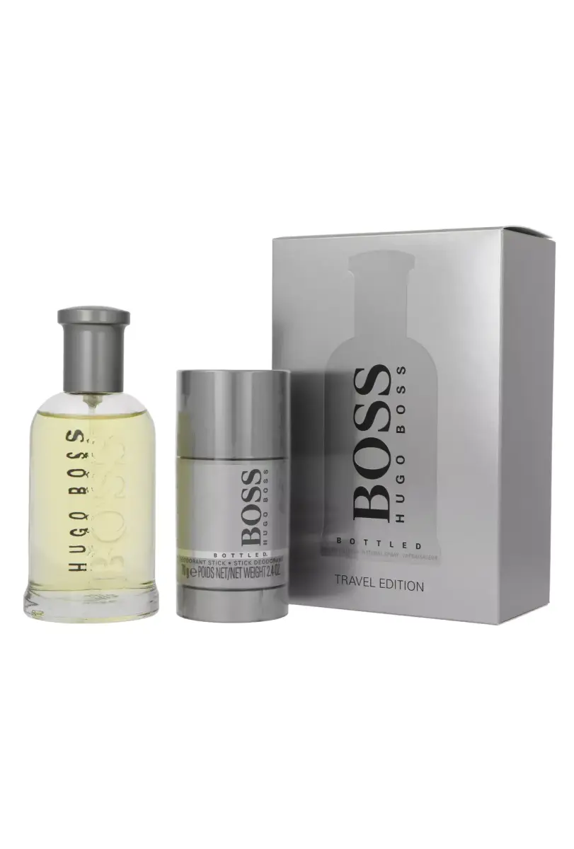 Set Hugo Boss Bottled Edt 100ml + Deostick 75ml