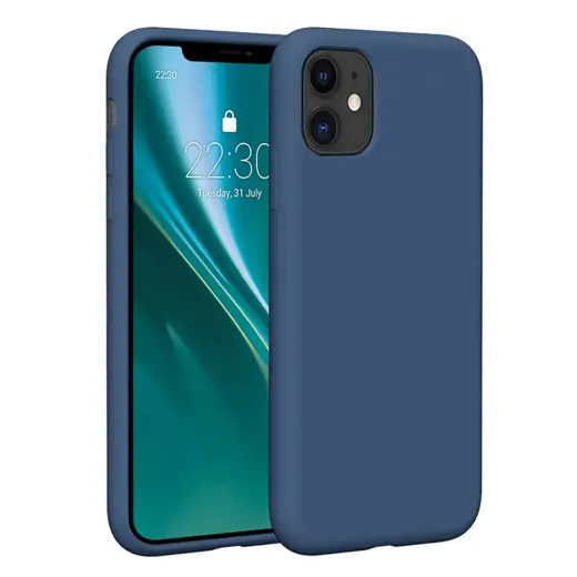 Etteri Silicone telefono dėklas iPhone 11 mėlynas