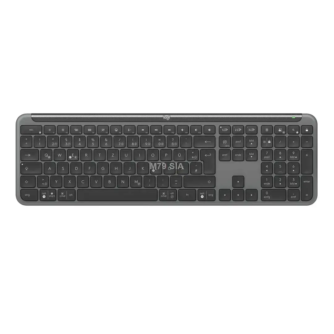 Signature Slim Wireless Keyboard K950  Graphite (Nordic)