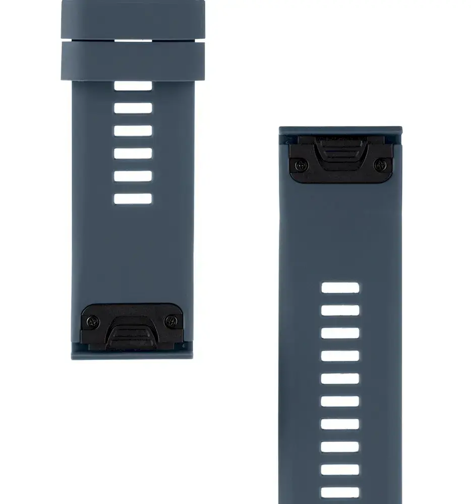 Tactical 683 Silicone Band for Garmin Fenix 5X|6X QuickFit 26mm Rock Cyan