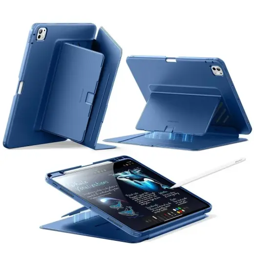 ESR FLIP HYBRID IPAD PRO 13” 7 / 8 / 2024-2025 NAVY BLUE