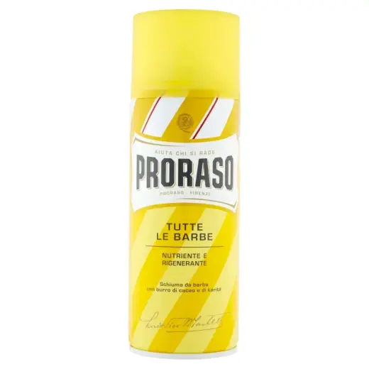 Proraso Burro Di Cacao E Di Karité Schiuma Da Barba 400 Ml