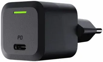 Green Cell PowerGan зарядное устройство | 33W | GaN, PD | USB-C | черное
