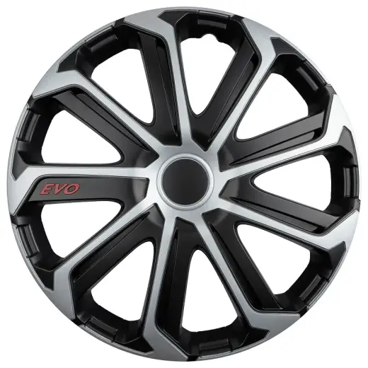 Wheel Cover EVO black&silver 15"