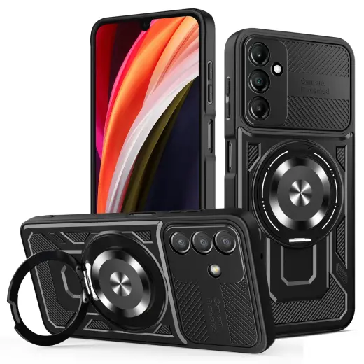 Defender Armor Mag case for Samsung Galaxy A17 4G / A17 5G black