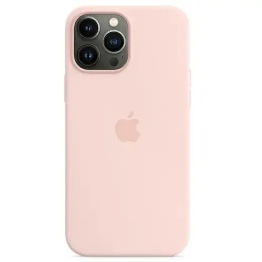 MM2R3ZM|A Apple Silicone Magsafe Cover for iPhone 13 Pro Max Chalk Pink