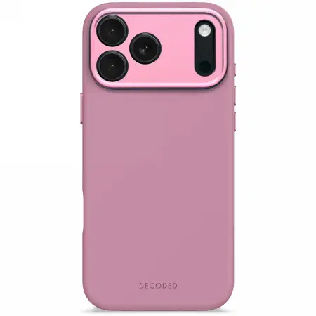 Decoded AntiMicrobial Silicone Backcover MagSafe Case for iPhone 17 Pro Max - Pink