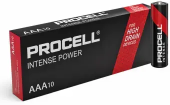 Duracell MX 2400 PROCELL INTENSE AAA (LR03) MINIMĀLAIS PASŪTĪJUMS 10GB