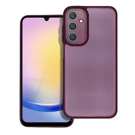 Variete telefono dėklas Samsung Galaxy A25 (A256) violetinis